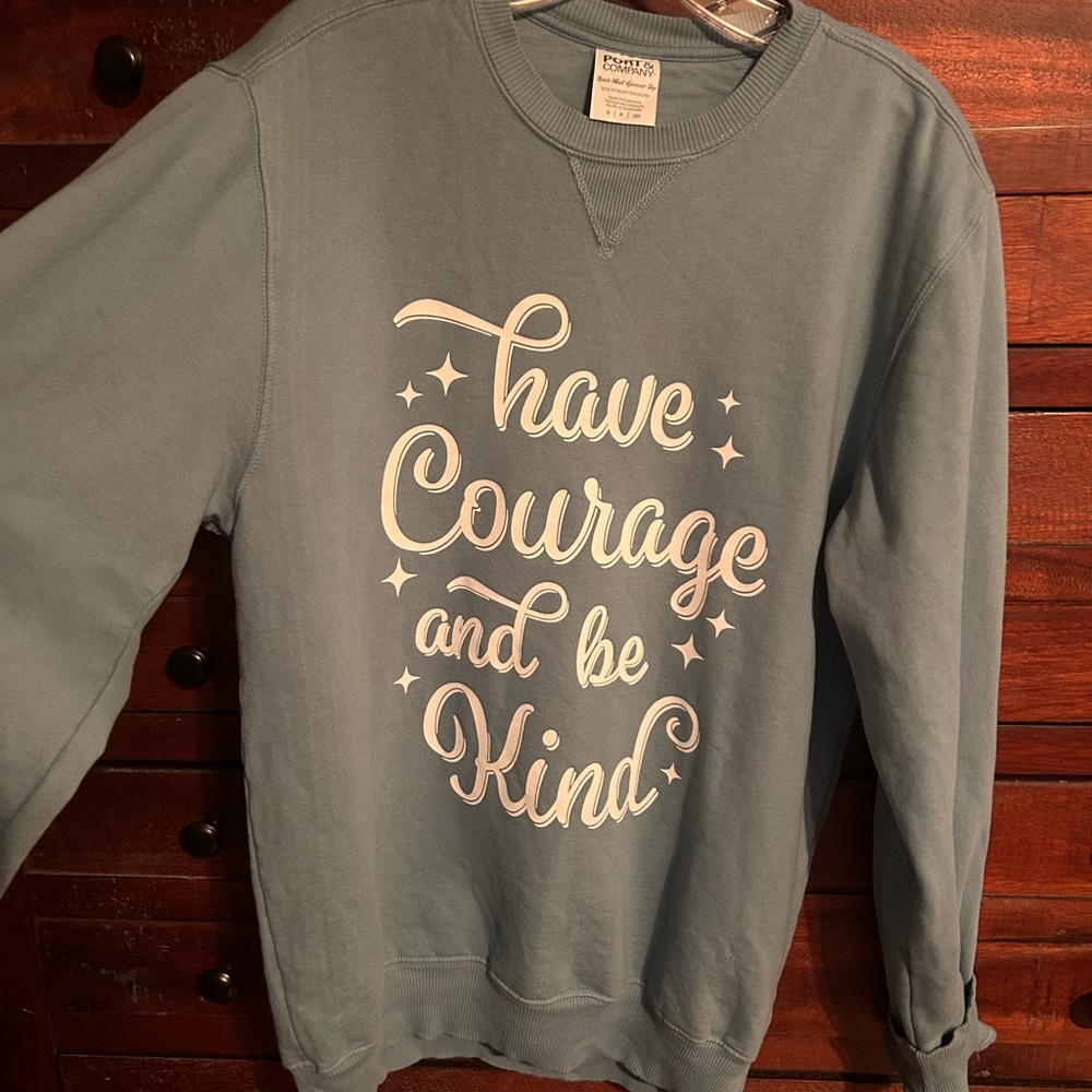 Gildan Light Teal Disney Inspired Crewneck Sweatshirt